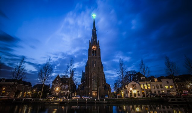 Het baken van Weesp op een fraaie archieffoto Christian Pfeiffer.