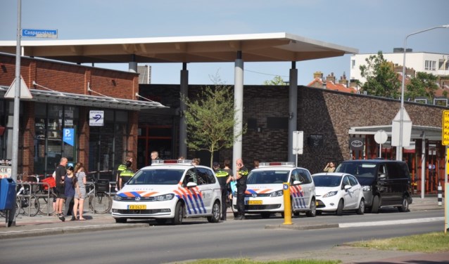 Onderzoek na de overval op Gall & Gall in 2017.