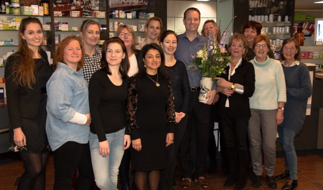 Het team van de Gooische Apotheek.