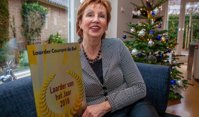 Irmy Vos draagt de prijs ook op aan de andere teamleden en meedenkende leden.