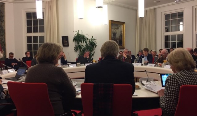 De raad in actie.