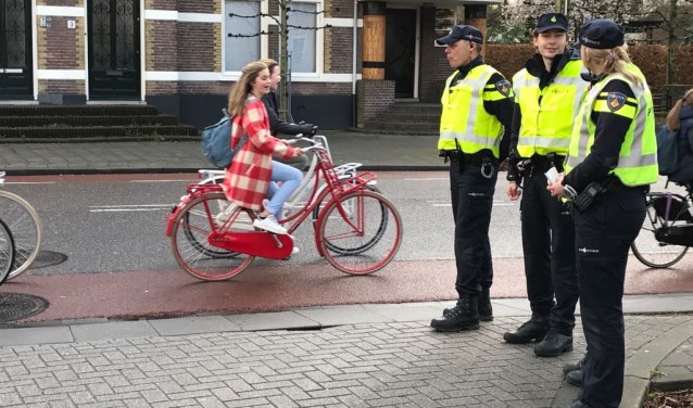 Controle aan de Generaal de la Reijlaan.
