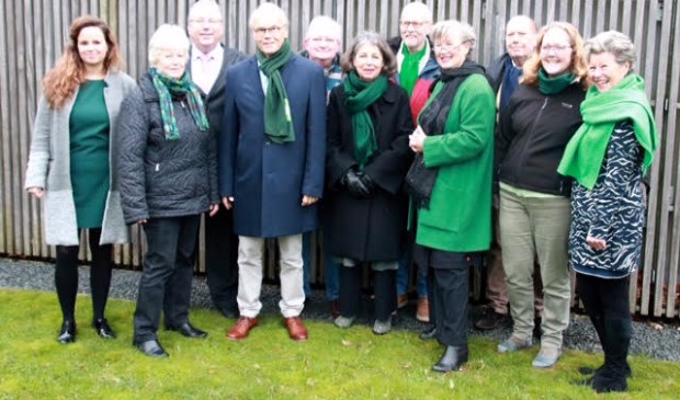 Het team van D66 Blaricum.