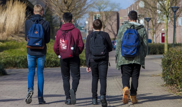 Het aantal schoolverlaters in deze regio is flink afgenomen.