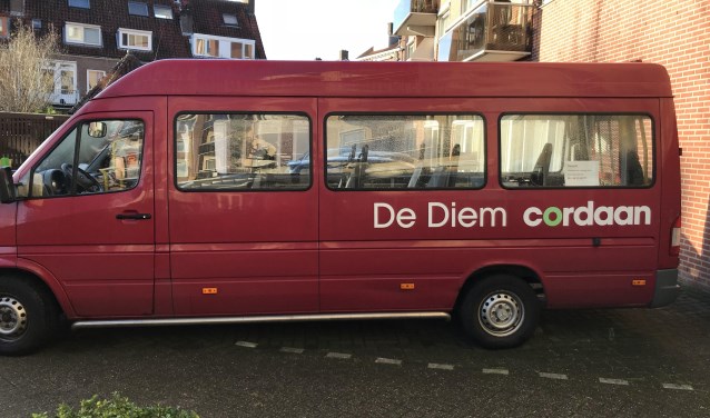 Het busje van De Diem.