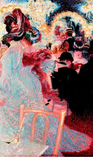 Jan Sluijters, Café de Nuit, Parijs 1906.