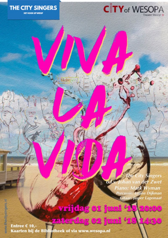 Concertposter Viva la vida