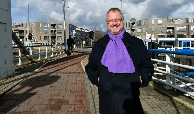 Peter Prins, fractievoorzitter van de Ouderenpartij Diemen.