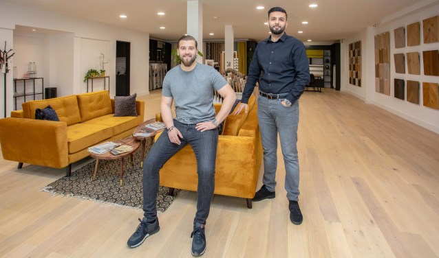 Egzon Shuki (links) en Tarik Bayrak: 'We krijgen ook zo veel positieve reacties.'