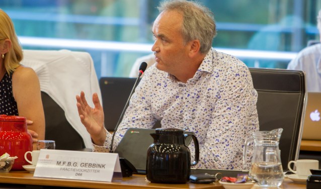 D66-raadslid Martijn Gebbink.