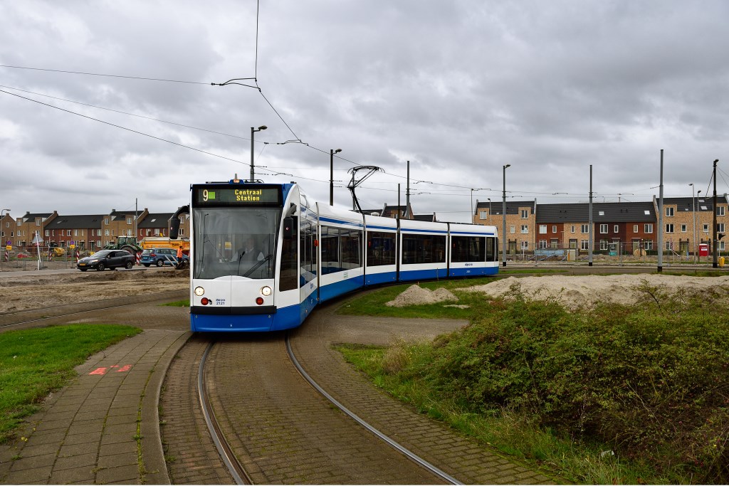 Lijn 9 op De Sniep.