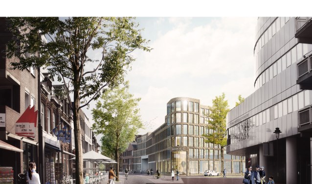 Dit is de sfeer die de gemeente in april 2017 nog weergaf. Maar welke sfeer moet het plein krijgen?