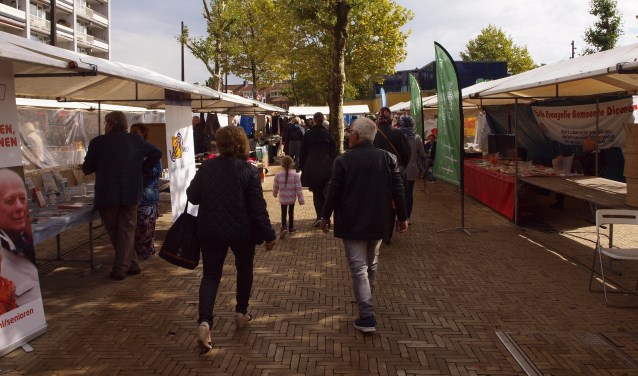 De kramenmarkt in 2017.