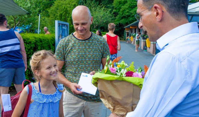 De 13-jarige Julie was de 75.000ste bezoeker