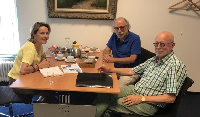 V.l.n.r. Karin van Hunnik, Leo Janssen en Hans van Deuren.