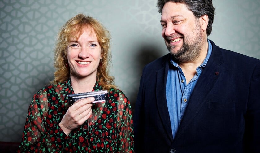 Hermine Deurloo en Mike Boddé eren Toots Thielemans tijdens hun concert.