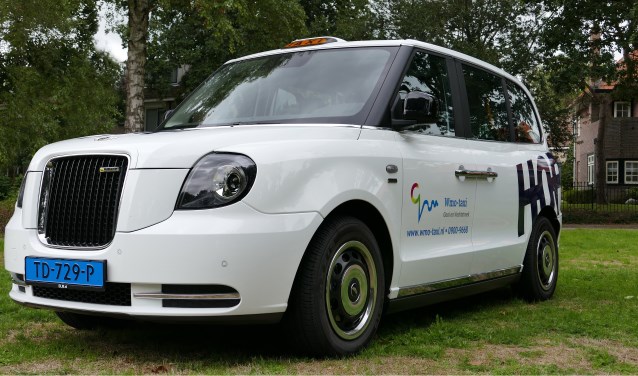 De elektrische Wmo-taxi.