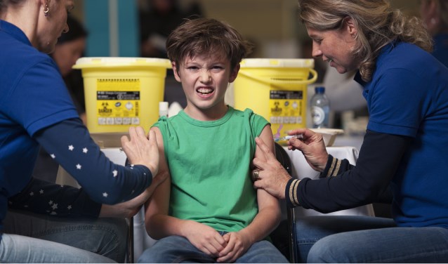Vaccinatie is eigenlijk een cadeau, vindt Huijgen.