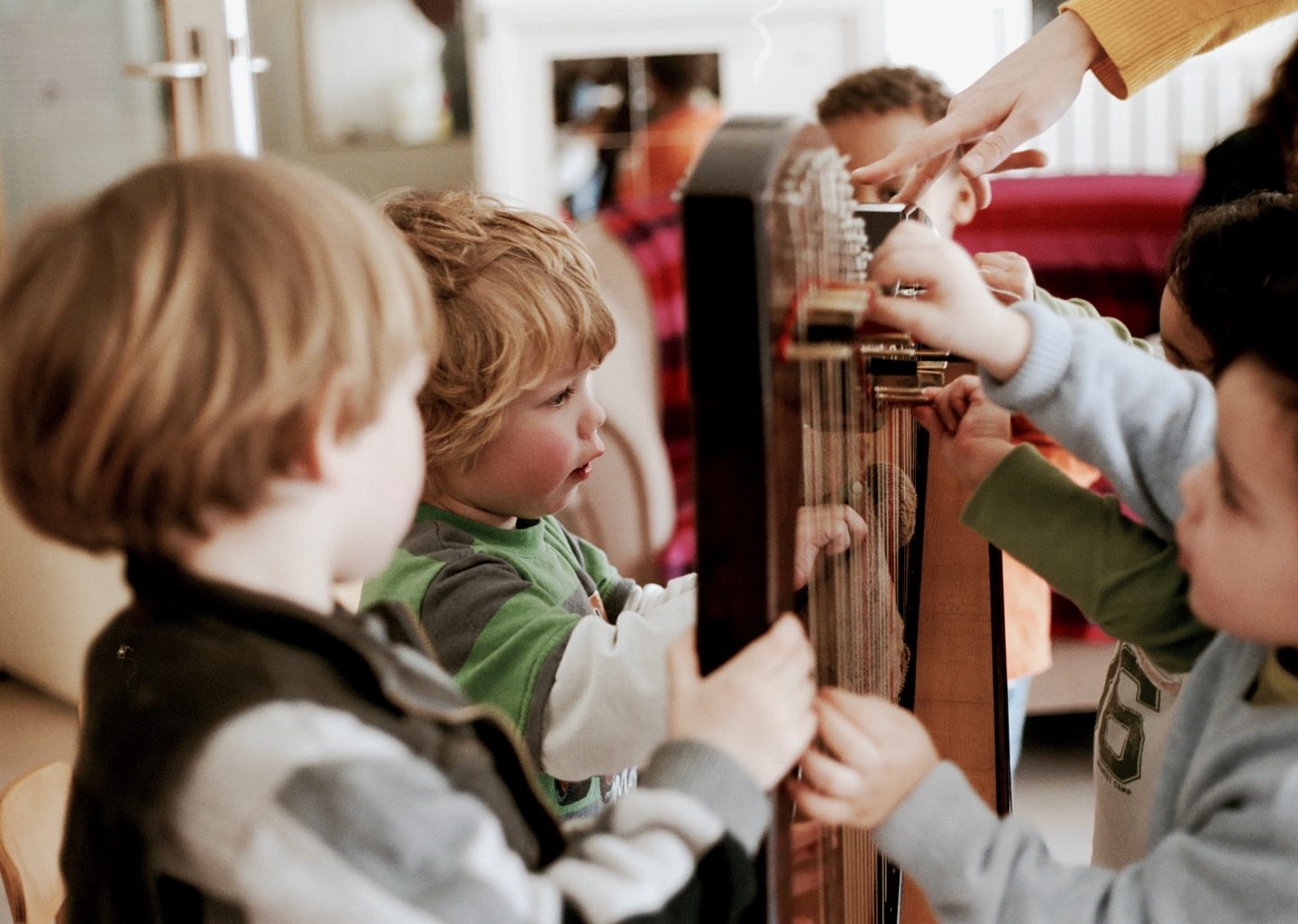 Kennis maken met de harp op het Hummelpark Festival