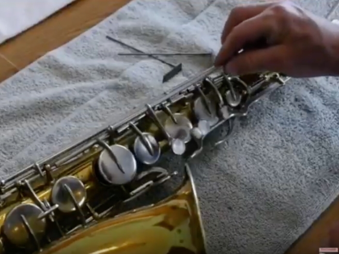 onderhoud saxofoon