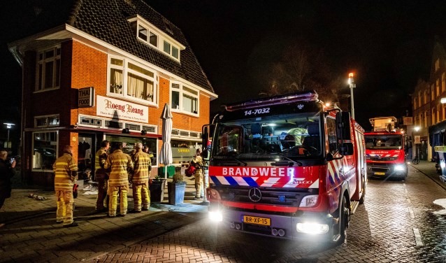 De brand in de Langestraat.