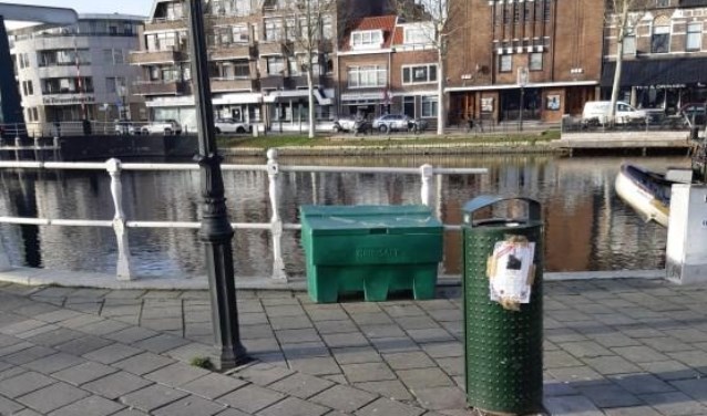 De Zoutbak op de Slijkstraatbrug.