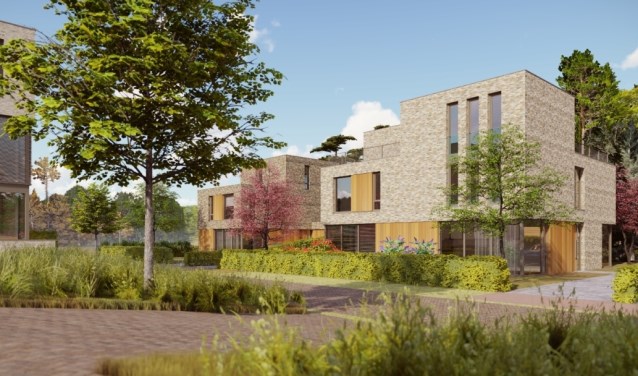 Beeld van het project op Landgoed Monnikenberg.