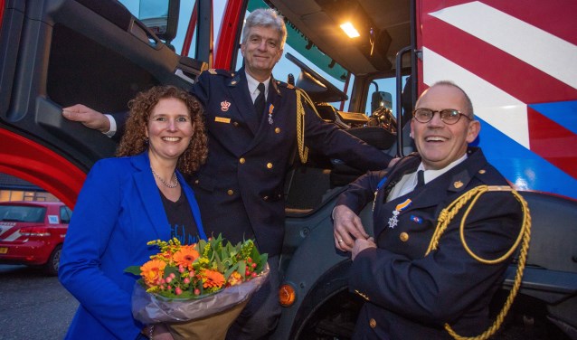 Miriam Kos-Molenaar, Bert de Bruin en Mijndert Keijer namen afscheid. De laatste twee kregen ook nog een onderscheiding.
