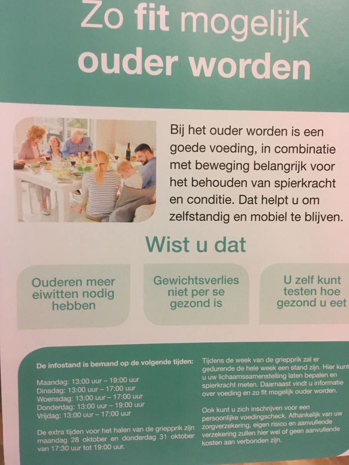 Goed gevoed ouder worden