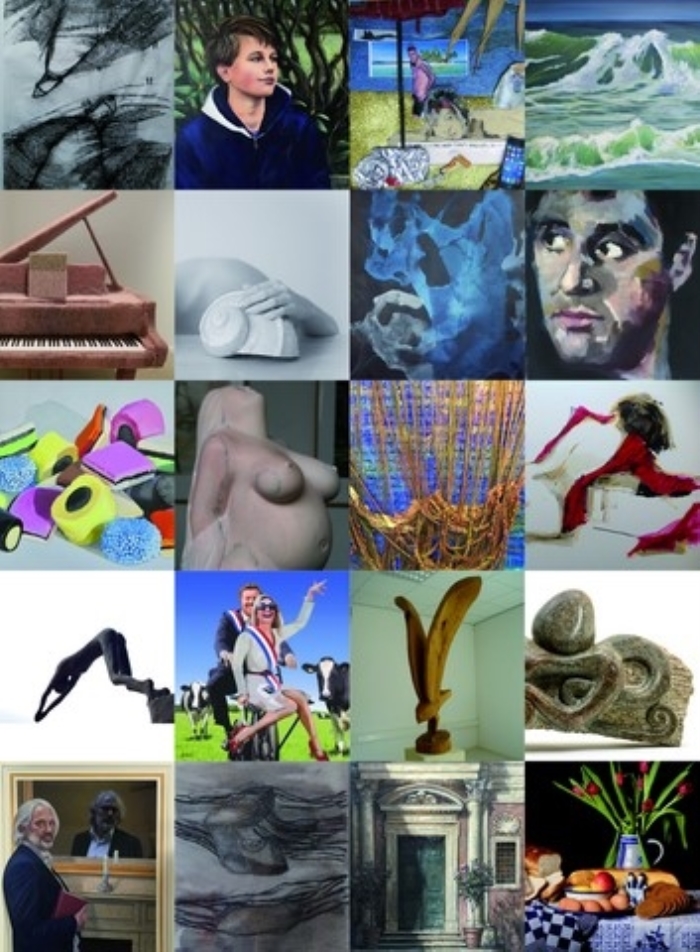 collage kunstwerken Vliegdenweg