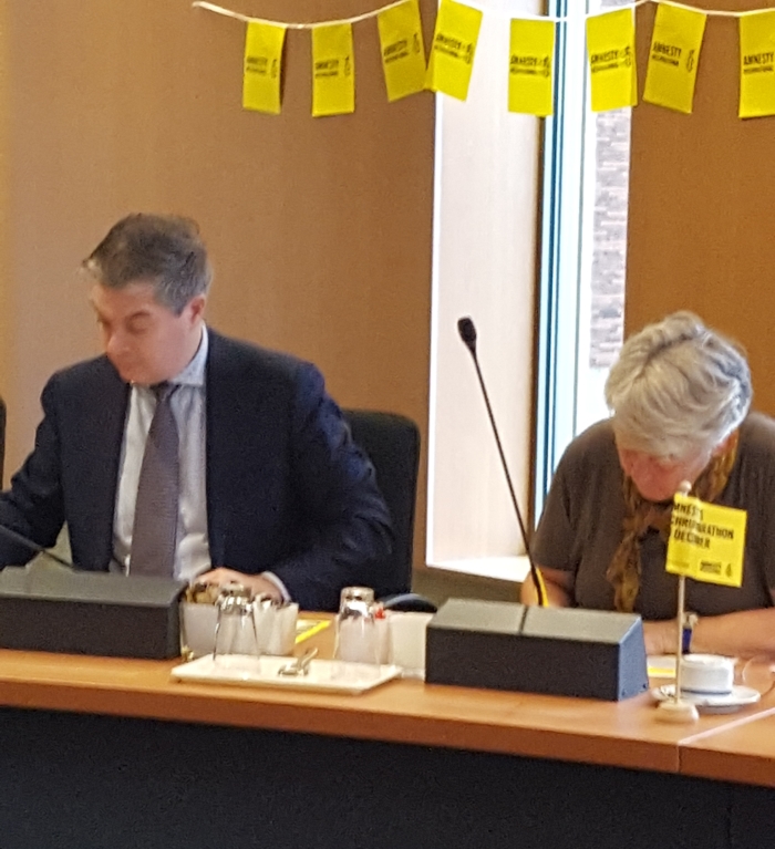 Write for Rights actie in Diemen 2018