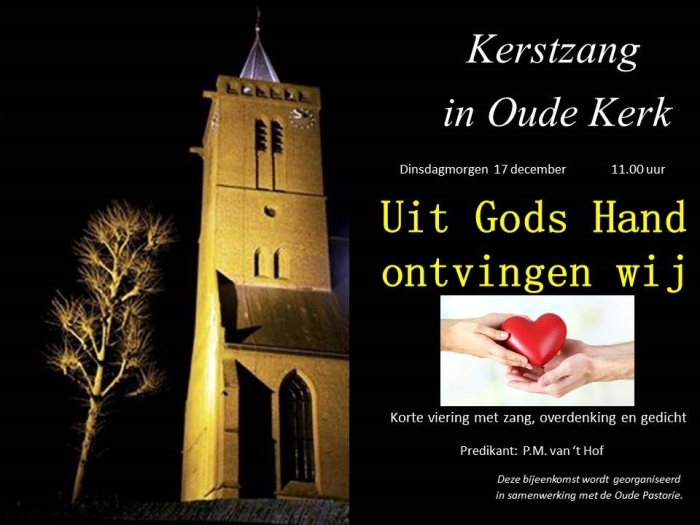 Kerstzang in de Oude Kerk