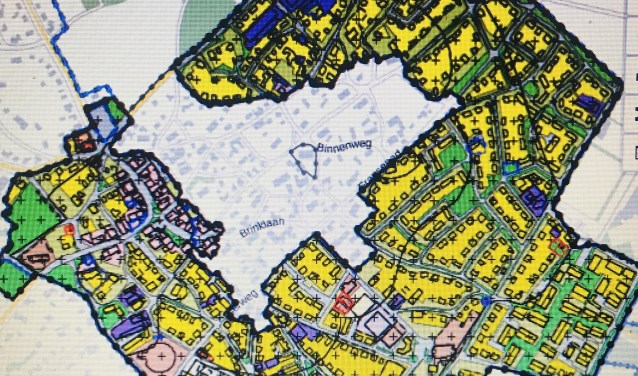 Het plangebied Oude Dorp.