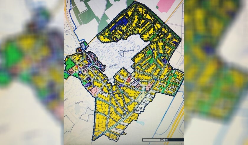 Het plangebied Oude Dorp.