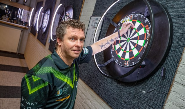Michael de Groodt: 'Normaal drink ik bij het darten wel een biertje. Dat ga ik nu niet doen.'