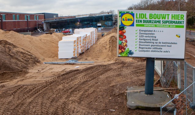 De bouw van de Lidl aan de Bestevaer mag doorgaan.