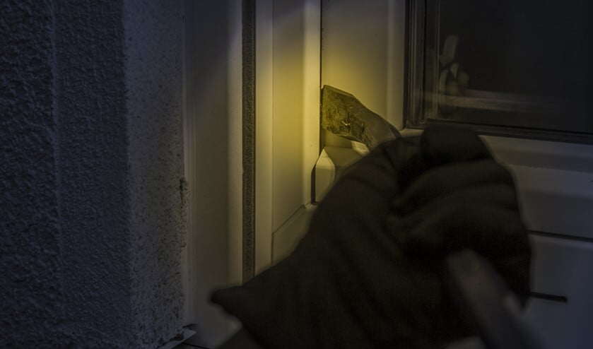 In 2018 werden 66 inbraken gepleegd in Huizen.
