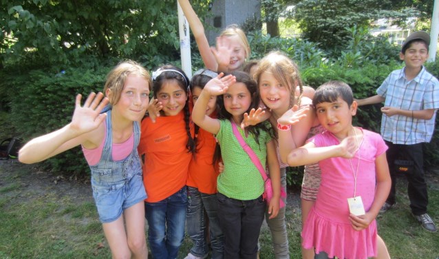 Alle kinderen genieten tijdens de PAX-vakantie.