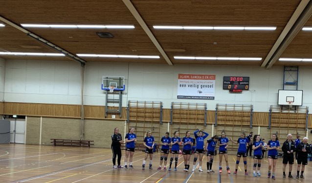 Het team van SV Zeeburg.