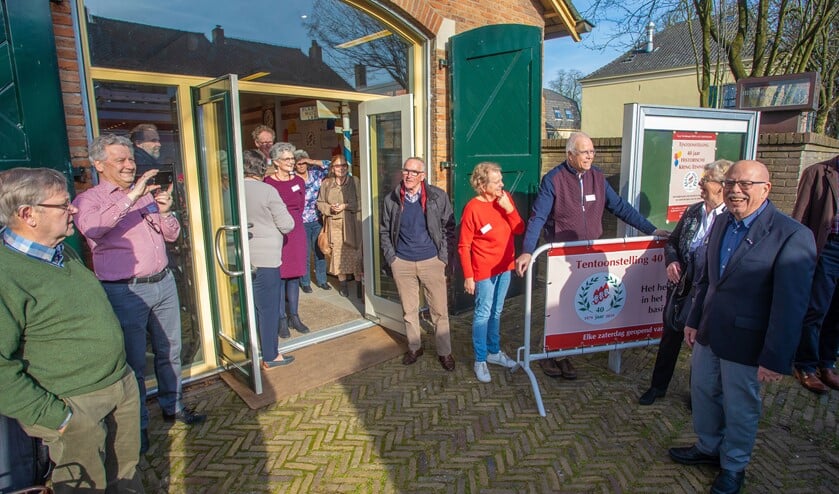 In de Oudheidkamer was onlangs een reünie van oud-bestuursleden en vrijwilligers.