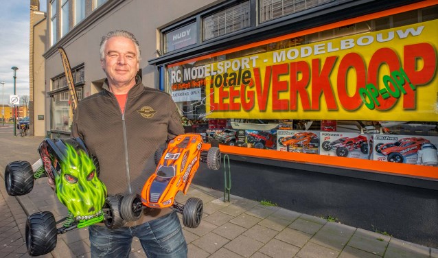 Na bijna twintig jaar stopt Peter Verkerk met zijn hobbywinkel.
