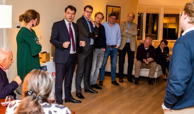 Roald van der Linde was dinsdag de hoofdgast.