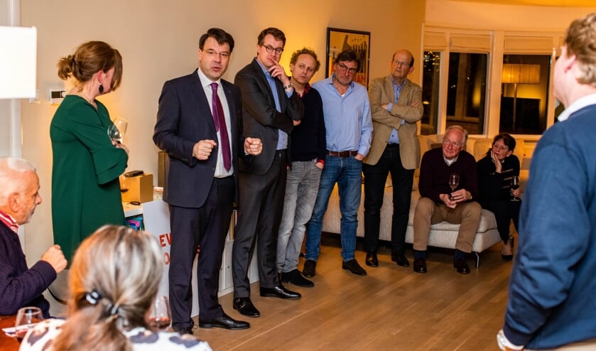 Roald van der Linde was dinsdag de hoofdgast.