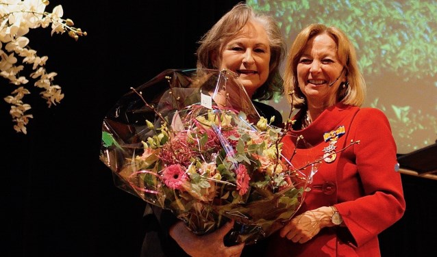 Van Golstein Brouwers (r) en de burgemeester.