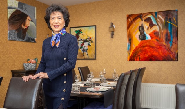 Naast koken is schilderen een grote liefhebberij van Ewan Liu.
