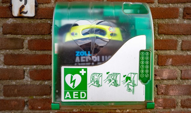 Binnenkort een aed in het Acaciapark.