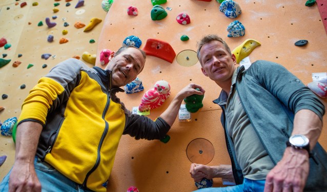 Sander en Wilco zijn klaar voor het avontuur.