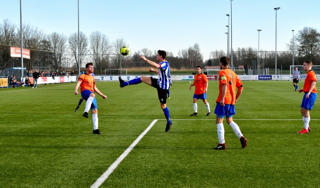 SV Diemen en VVH/Velserbroek deelden in februari de punten: 1-1.