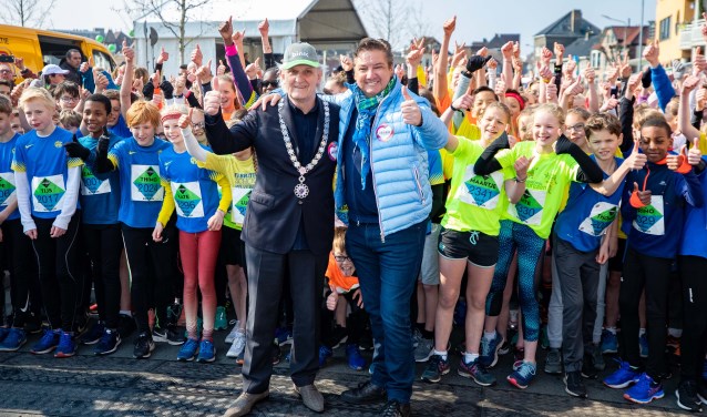 René Froger tijdens de City Run.