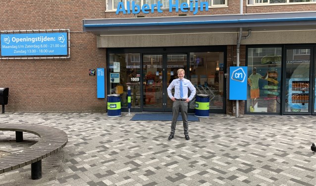 Supermarktmanager Diederik Troost.
